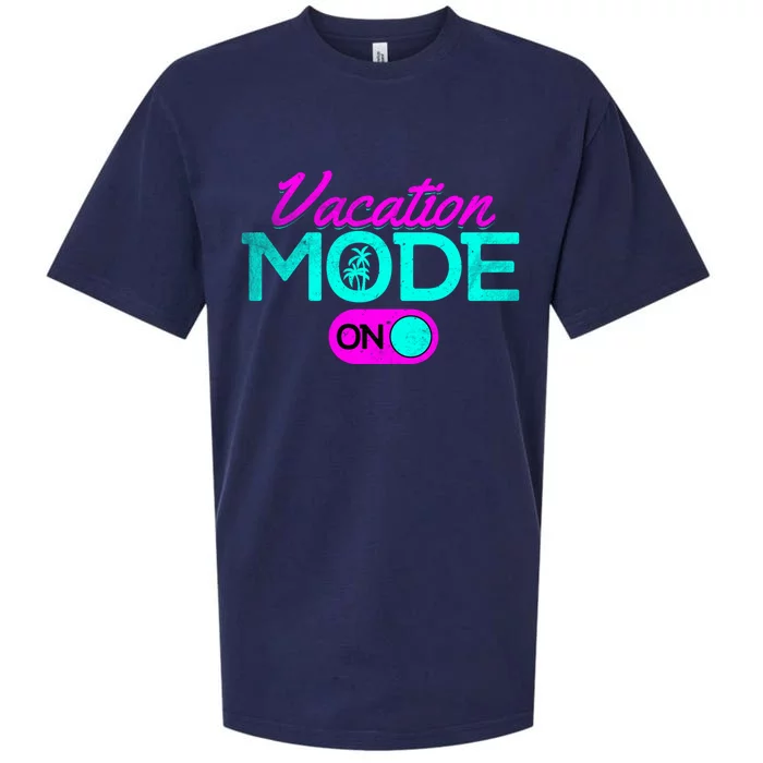 Vacation Mode Going On Vacation Beach Vacation Mode On Gift Sueded Cloud Jersey T-Shirt