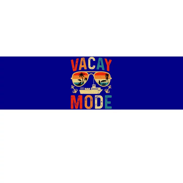 Vacay Mode Gift Bumper Sticker