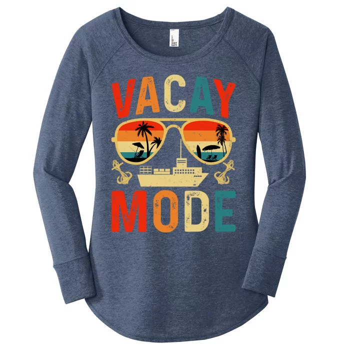 Vacay Mode Gift Women's Perfect Tri Tunic Long Sleeve Shirt