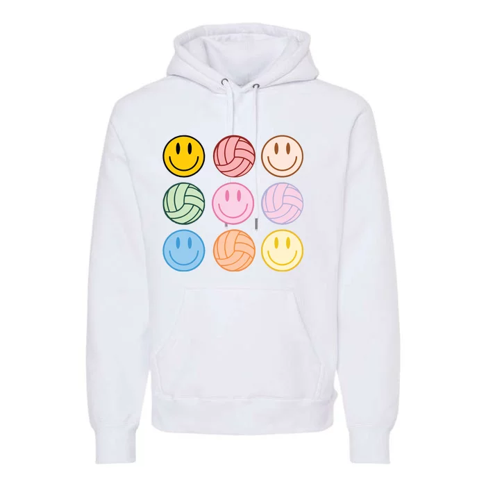 Volleyball Mom Game Day Premium Hoodie