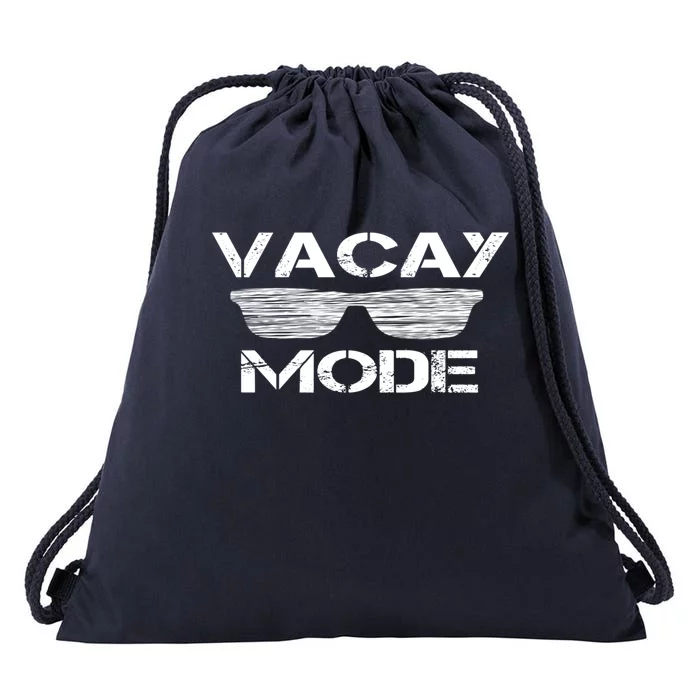 Vacay Mode Gift Vacation Style Gift Drawstring Bag