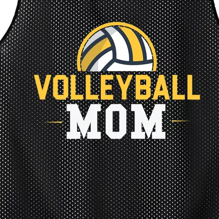 Volleyball Mom Gift Funny Sports Mom Mothers Day Mesh Reversible Basketball Jersey Tank