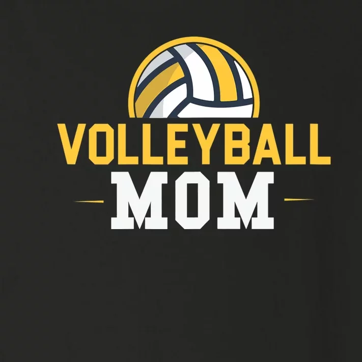 Volleyball Mom Gift Funny Sports Mom Mothers Day Toddler Long Sleeve Shirt