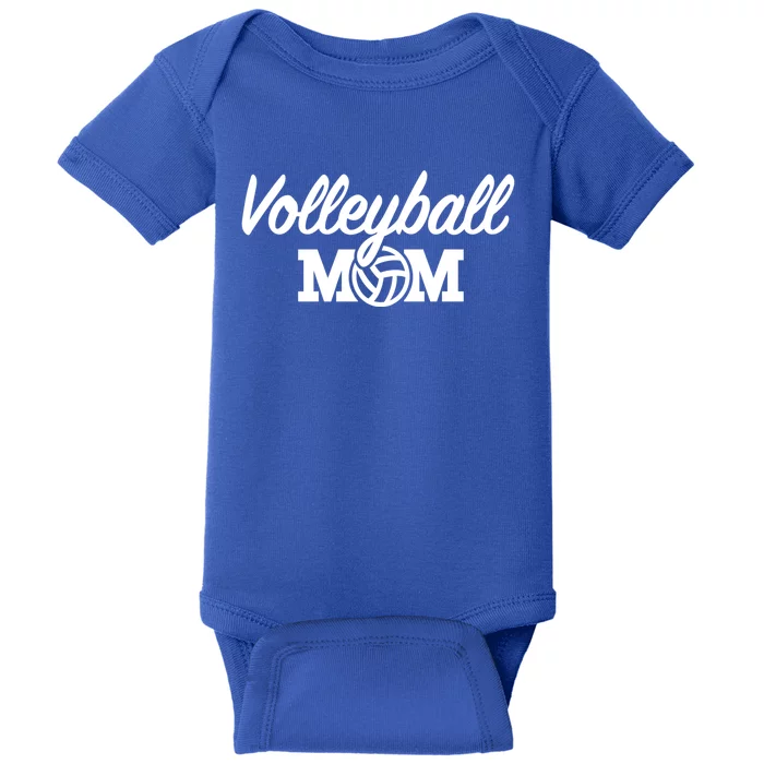 Volleyball Mom Gift Baby Bodysuit