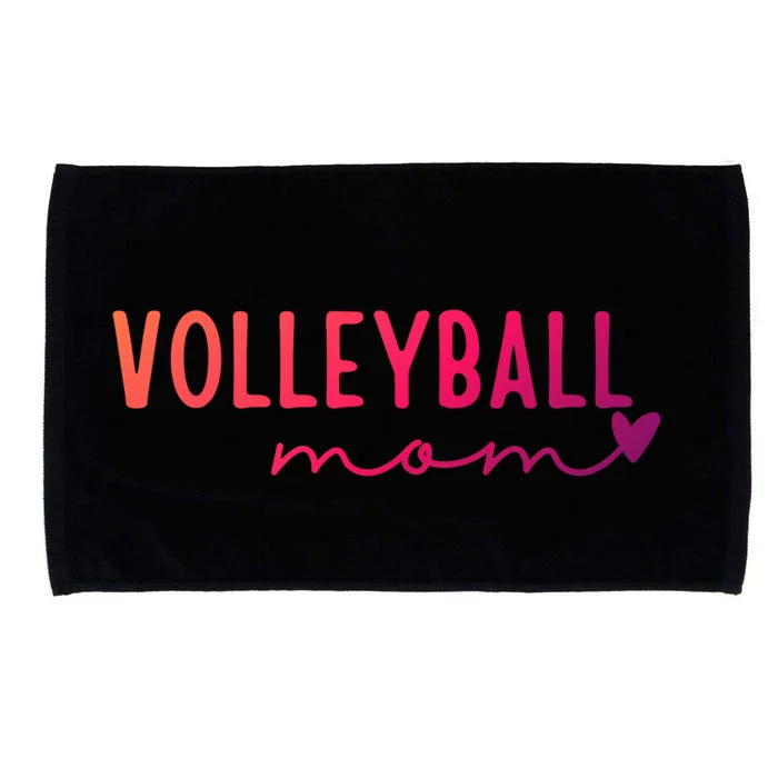 Volleyball Mom Game Love Gift Microfiber Hand Towel