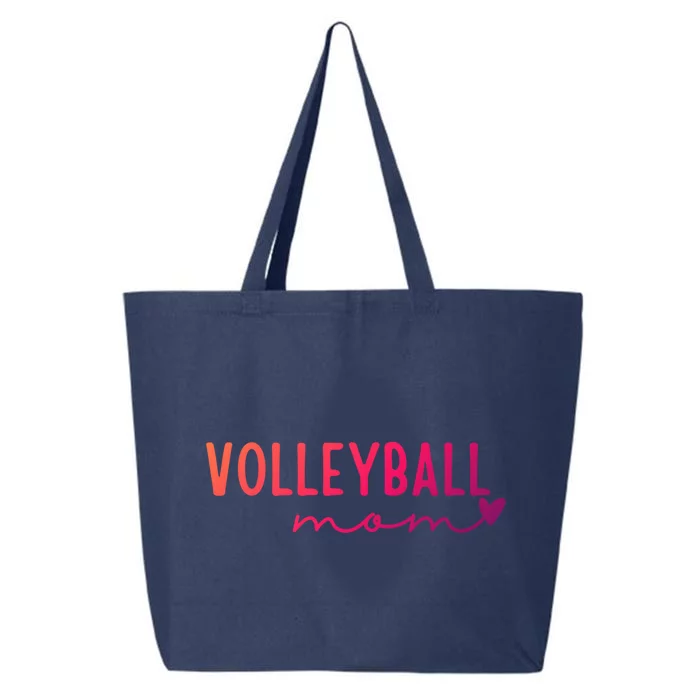 Volleyball Mom Game Love Gift 25L Jumbo Tote