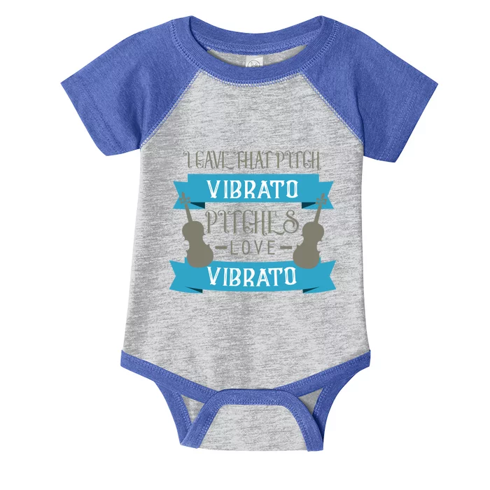 Violinist Musician Gift Orchestra Instrut Violin Funny Gift Infant Baby Jersey Bodysuit