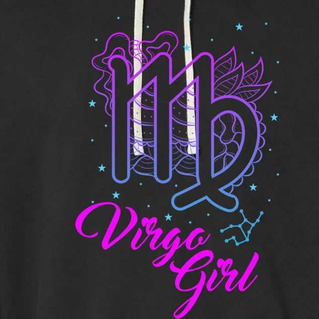 Virgo Meaningful Gift Garment-Dyed Fleece Hoodie