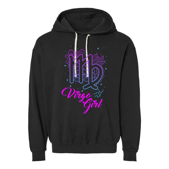 Virgo Meaningful Gift Garment-Dyed Fleece Hoodie