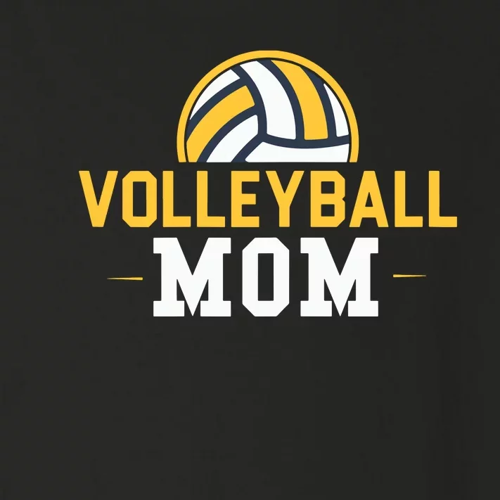 Volleyball Mom Gift Funny Sports Mom Mothers Day Toddler Long Sleeve Shirt