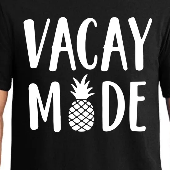 Vacay Mode Great Gift Pineapple Summer Vibes Great Gift Pajama Set