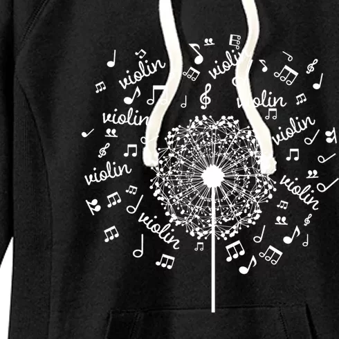 Violin Music Gift For Violinist Gift Women's Fleece Hoodie