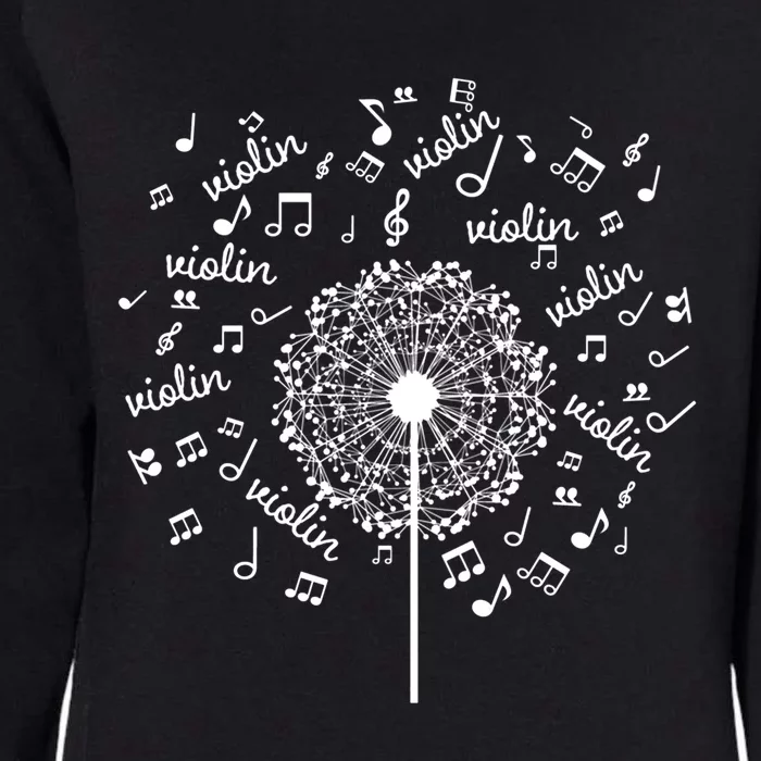 Violin Music Gift For Violinist Gift Womens California Wash Sweatshirt