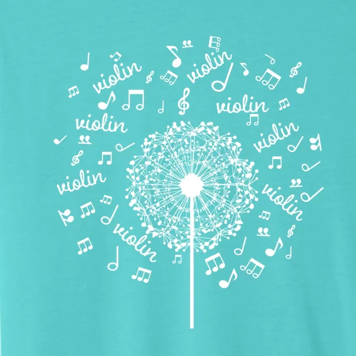 Violin Music Gift For Violinist Gift ChromaSoft Performance T-Shirt