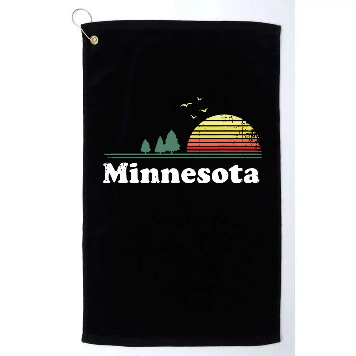 Vintage Minnesota Grown Mn Home Design Souvenir Platinum Collection Golf Towel