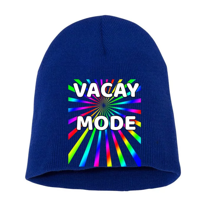 Vacay Mode Gift Short Acrylic Beanie