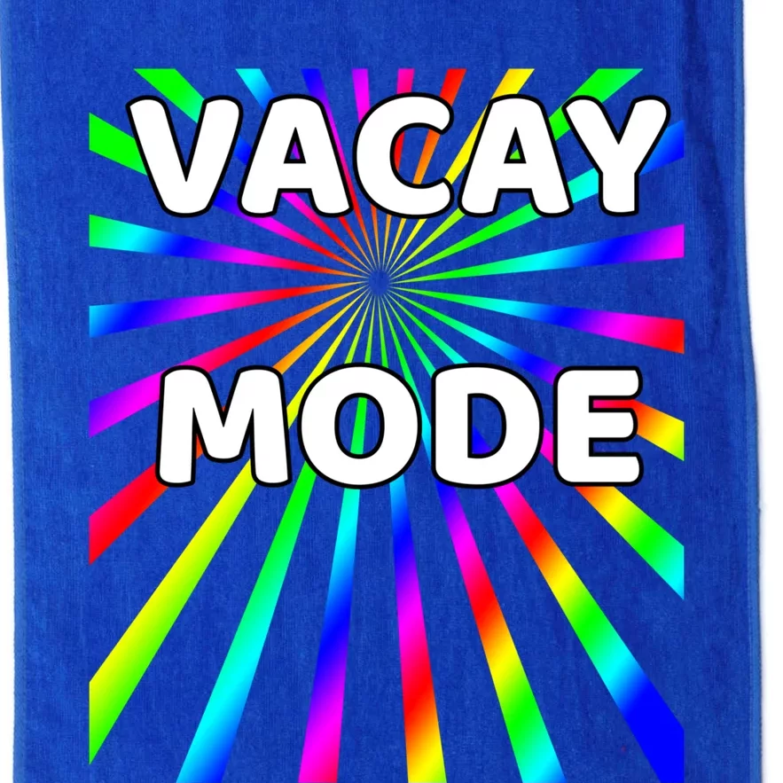 Vacay Mode Gift Platinum Collection Golf Towel