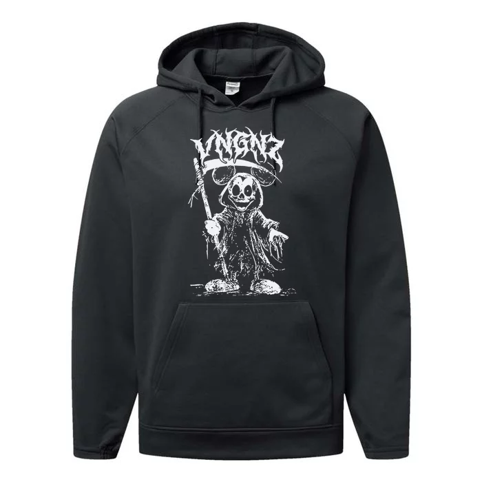 Vngnz Mickey Grim Performance Fleece Hoodie