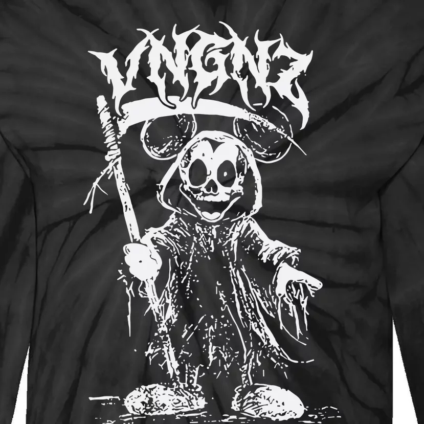 Vngnz Mickey Grim Tie-Dye Long Sleeve Shirt