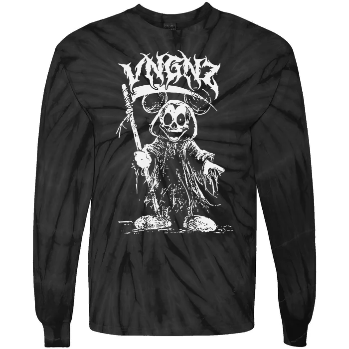 Vngnz Mickey Grim Tie-Dye Long Sleeve Shirt