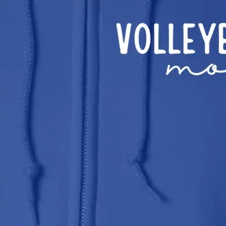 Volleyball Mom Game Love Gift Full Zip Hoodie