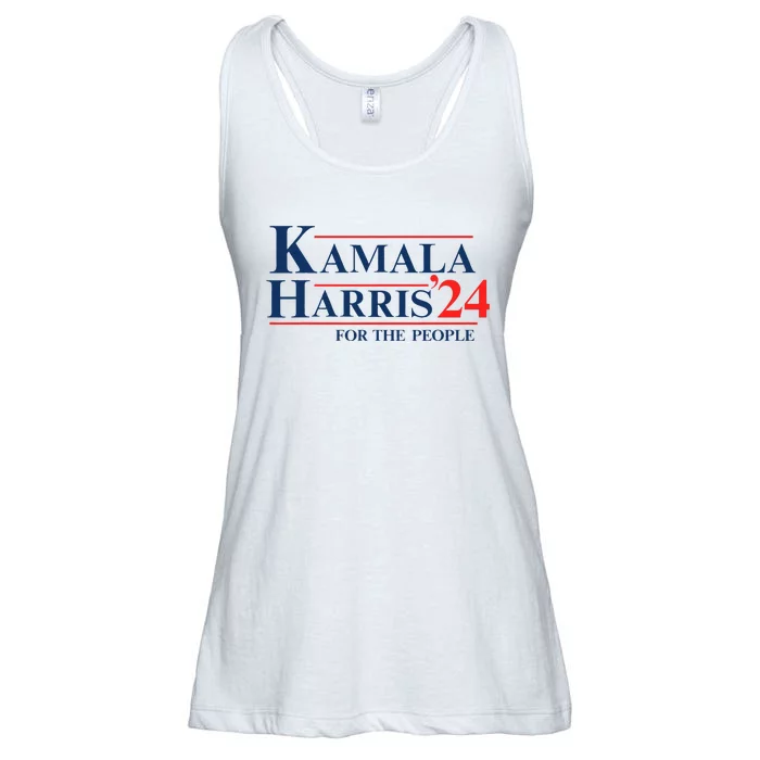 Vote Madam Harris Pres For The People Ladies Essential Flowy Tank