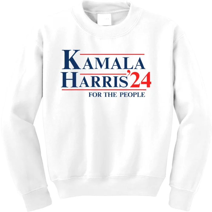 Vote Madam Harris Pres For The People Kids Sweatshirt