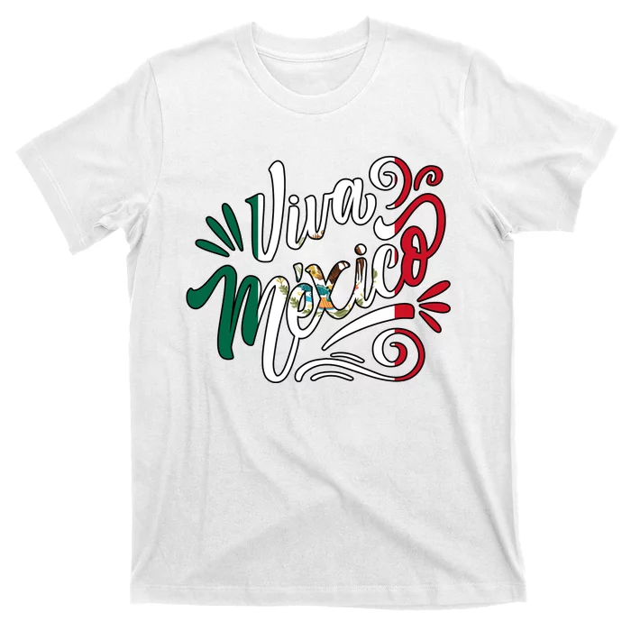 Viva Mexico Hispanic Mexican Heritage T-Shirt