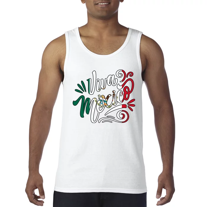 Viva Mexico Hispanic Mexican Heritage Tank Top