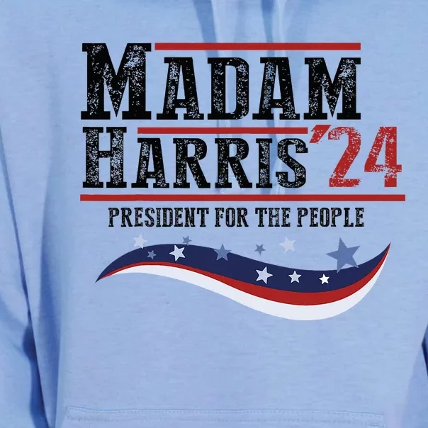 Vote Madam Harris For The People Unisex Surf Hoodie