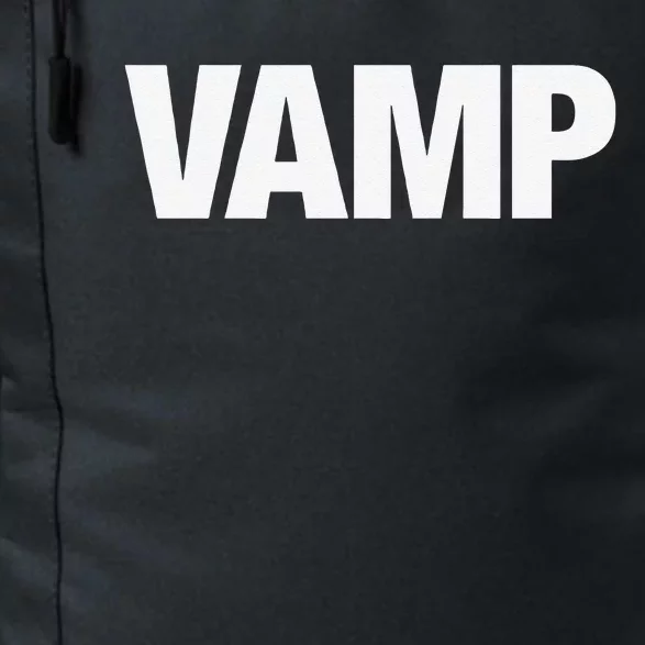 VAMP Matching Halloween Couples Funny Costumes SECURITY Goth Daily Commute Backpack