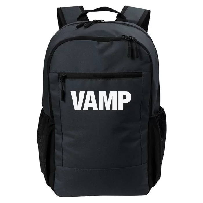 VAMP Matching Halloween Couples Funny Costumes SECURITY Goth Daily Commute Backpack