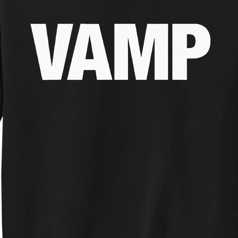 VAMP Matching Halloween Couples Funny Costumes SECURITY Goth Sweatshirt