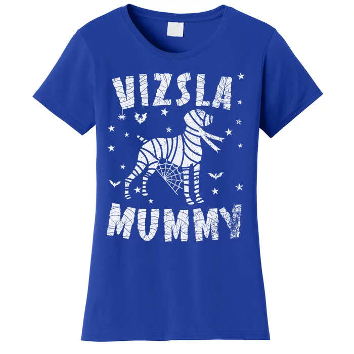 Vizsla Mummy Halloween Gift Women's T-Shirt