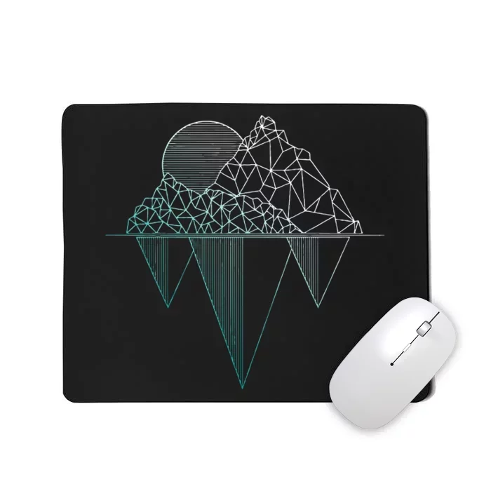 Vintage Mountains Hiking Camping Rock Climbing Camper Gift Mousepad