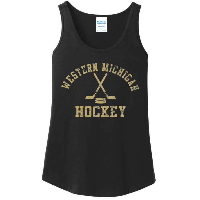 Vintage Michigan Hockey Ladies Essential Tank