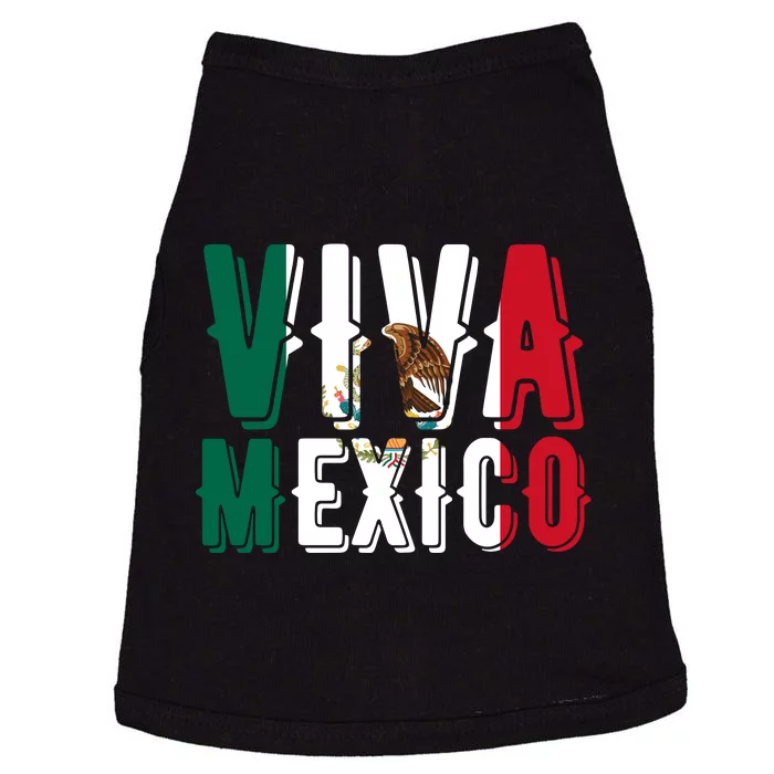 Viva Mexico Hispanic Mexican Heritage Doggie Tank