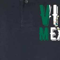 Viva Mexico Hispanic Mexican Heritage Softstyle Adult Sport Polo