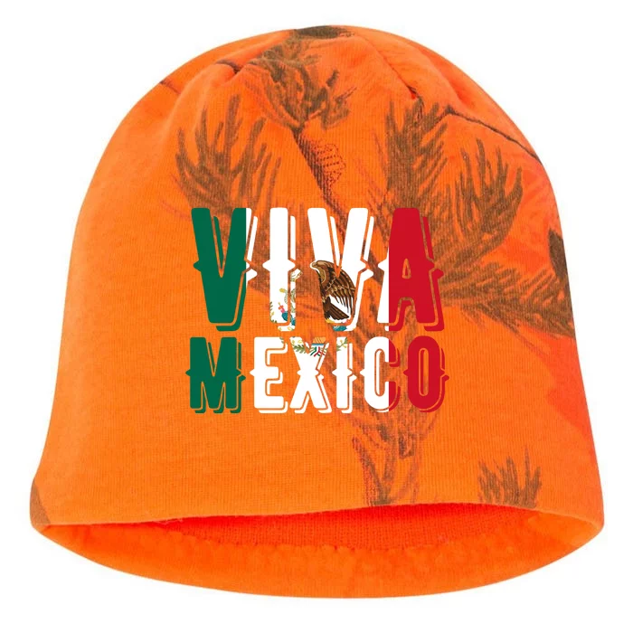 Viva Mexico Hispanic Mexican Heritage Kati - Camo Knit Beanie