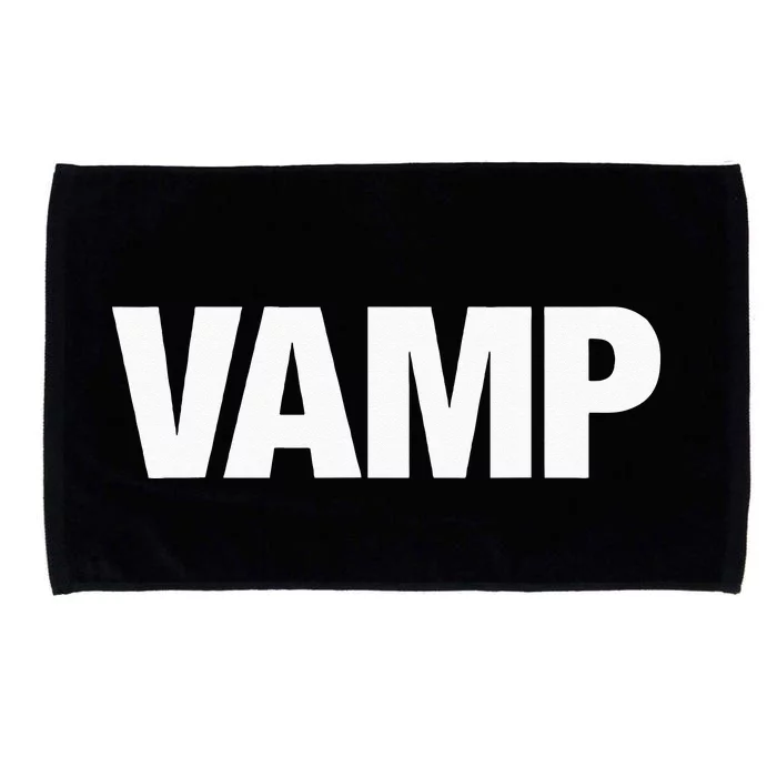 VAMP Matching Halloween Couples Funny Costumes SECURITY Goth Microfiber Hand Towel