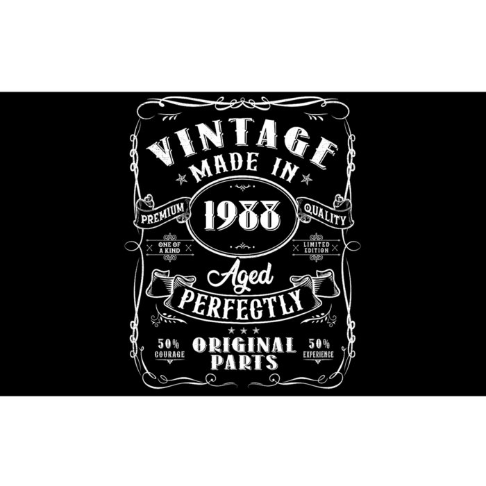 Vintage Made In 1988 One Of A Kind Limited Edition Aged Perfectly Original Parts Bumper Sticker