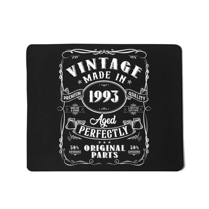 Vintage Made In 1993 One Of A Kind Limited Edition Aged Perfectly Original Parts Mousepad