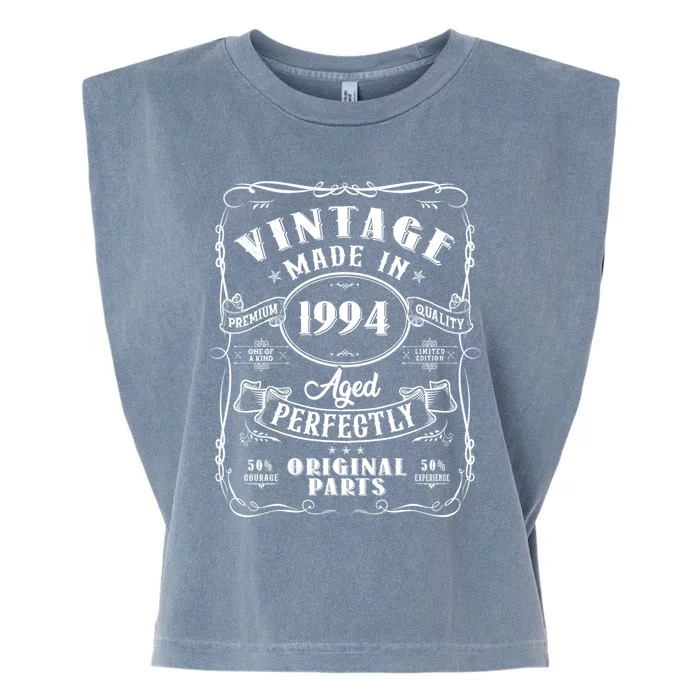 Vintage Made In 1994 One Of A Kind Limited Edition Aged Perfectly Original Parts Garment-Dyed Women's Muscle Tee