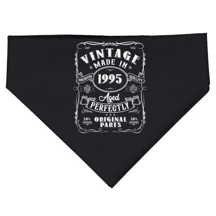 Vintage Made In 1995 One Of A Kind Limited Edition Aged Perfectly Original Parts USA-Made Doggie Bandana