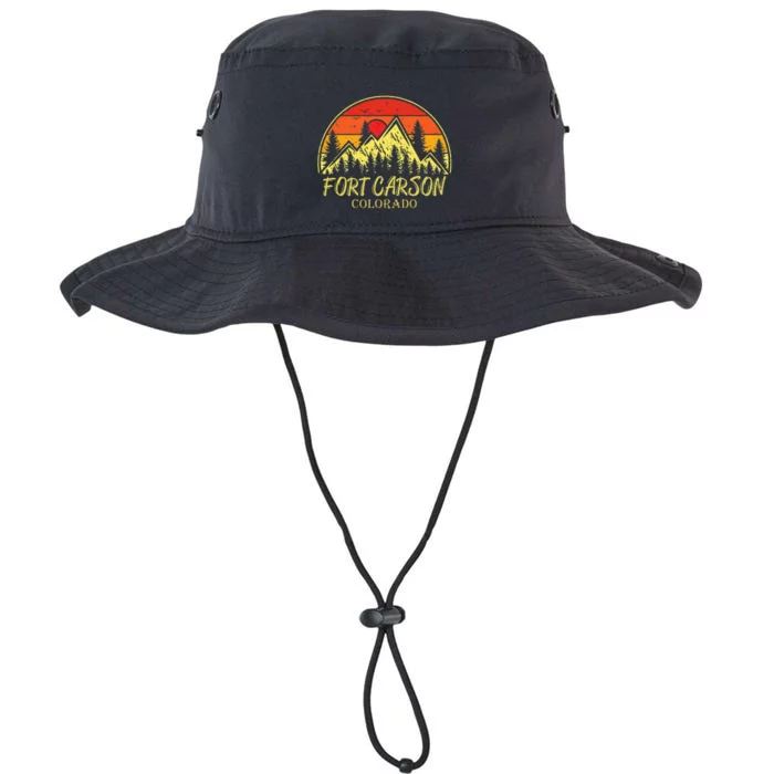 Vintage Mccall Idaho ID Mountains Hike Hiking Souvenir Legacy Cool Fit Booney Bucket Hat