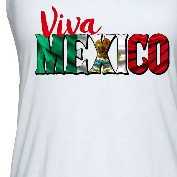 Viva Mexico Independence Day Ladies Essential Flowy Tank