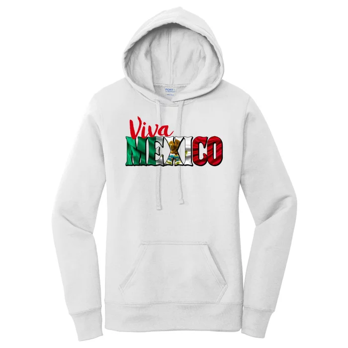 Viva Mexico Independence Day Women's Pullover Hoodie