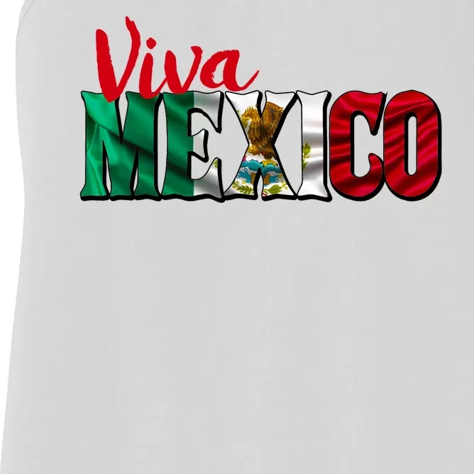 Viva Mexico Independence Day Women's Racerback Tank