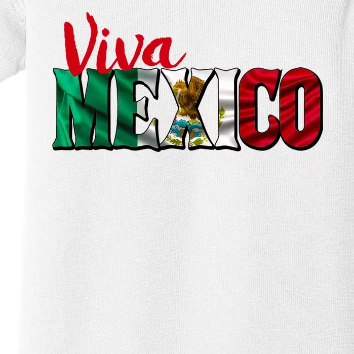 Viva Mexico Independence Day Baby Bodysuit