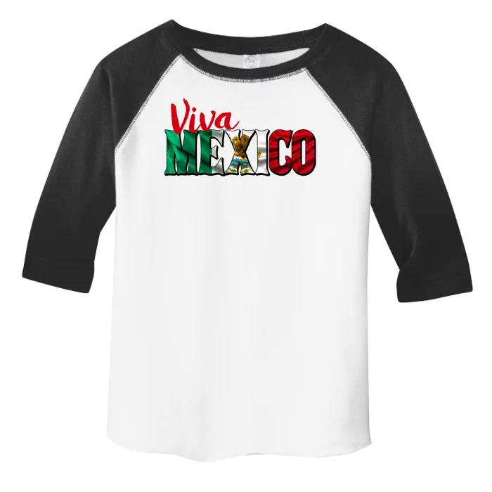 Viva Mexico Independence Day Toddler Fine Jersey T-Shirt